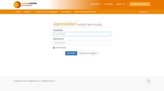 
                            1. Klantenpaneel - OrangeWebsite.com