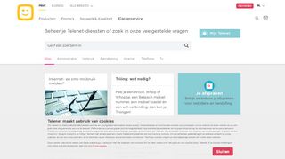 
                            2. Klantenservice: beheer je Telenet-diensten via Mijn Telenet
