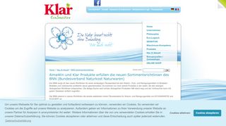 
                            12. KLAR › BNN Sortimentsrichtlinien