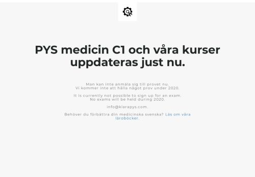 
                            13. Klara PYS - prov och kurser i medicinsk svenska - Klara PYS