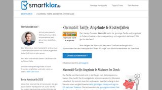 
                            8. Klarmobil im Test: Tarife, Angebote & Kostenfallen (2019)