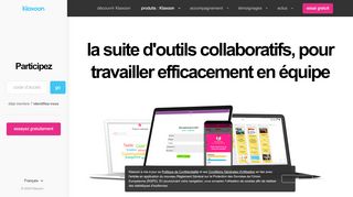 
                            7. Klaxoon - Outils collaboratifs pour des réunions plus efficaces