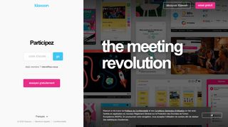 
                            2. Klaxoon - The Meeting Revolution - Rejoignez votre équipe