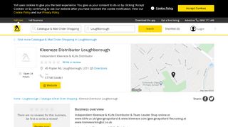 
                            6. Kleeneze Distributor Loughborough, Loughborough | Catalogue ...