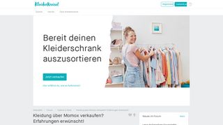 
                            8. Kleidung über Momox verkaufen? Erfahrungen erwünscht! » Forum ...