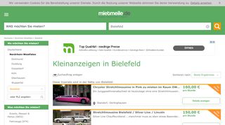 
                            8. Kleinanzeigen in Bielefeld - mietmeile.de