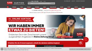 
                            12. Kleine Zeitung Auktion - Regionale Produkte