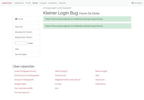 
                            6. Kleiner Login Bug - Anregungen und Support - Seite 2 von 3 - Forum ...