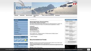 
                            10. Kleinwalsertal Aktuell - WerbemÃ¶glichkeiten - - Portal für Urlaub ...