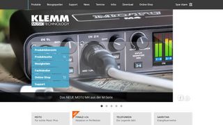 
                            2. Klemm Music Technology: www.klemm-music.de: Professionelle ...