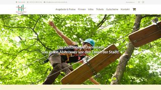 
                            4. Kletterwald Darmstadt: Der etwas andere Kletterwald