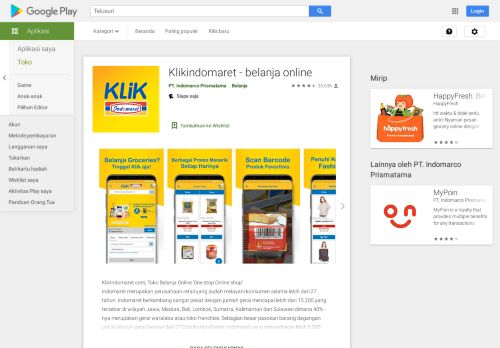 
                            6. Klikindomaret - belanja online - Aplikasi di Google Play