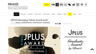 
                            12. Klimt02.net JPLUS Graduate Award 2018