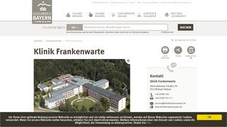 
                            9. Klinik Frankenwarte Deutsche Rentenversicherung Nordbayern Bad ...