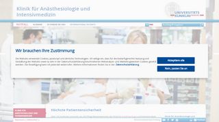 
                            7. Klinik für Anästhesiologie und Intensivmedizin - Uniklinik Freiburg