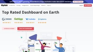 
                            7. Klipfolio: Business Dashboard Software for Everyone