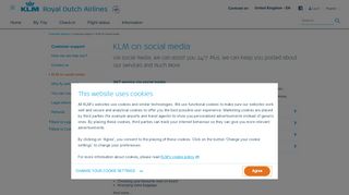 
                            12. KLM on social media - KLM.com