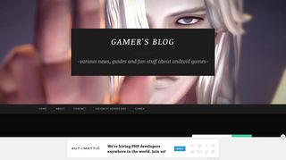 
                            12. kloh | Gamer's Blog