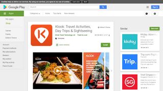 
                            7. Klook: Travel Activities, Day Trips & Guided Tours - Apps on Google Play