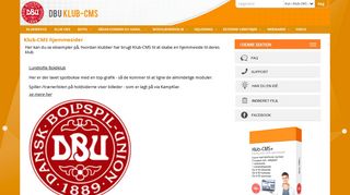 
                            6. Klub-CMS hjemmesider - DBU Klubservice