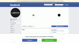 
                            7. Klub LOG:IN - Strona główna | Facebook