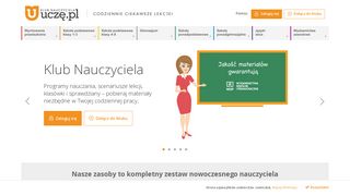 
                            1. Klub nauczyciela Uczę.pl - pomoce dydaktyczne WSiP