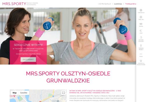 
                            3. Klub sportowy Mrs.Sporty Olsztyn-Osiedle Grunwaldzkie