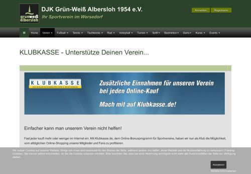 
                            3. KLUBKASSE - Unterstütze Deinen Verein... - GW Albersloh