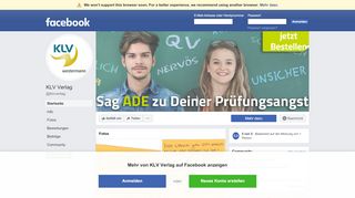 
                            10. KLV Verlag - Startseite | Facebook