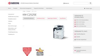 
                            1. KM-C2525E | Produkte | KYOCERA Document Solutions