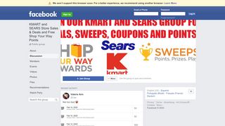 
                            9. KMART and SEARS Store Sales & Deals and Free Shop Your Way ...