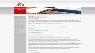 
                            7. KMO-Portefeuille: procedure | VIVO - Sterk in vastgoedvorming