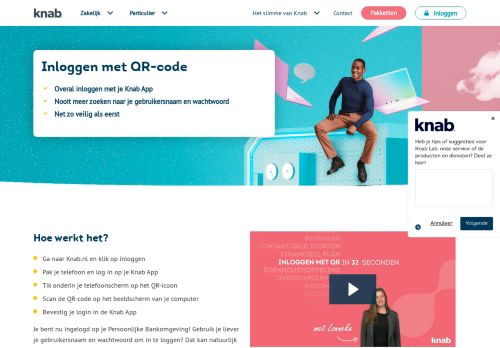 
                            6. Knab Lab: Inloggen met QR-code | Knab.nl