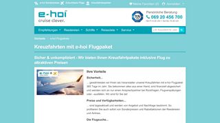 
                            6. Knallhart kalkulierte e-hoi Flugpakete buchen