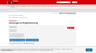 
                            8. KNAPPSCHAFT: Leistungen & Mitgliedsantrag | FOCUS.de