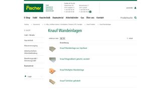 
                            10. Knauf Wandeinlagen - Fischer & Cie AG