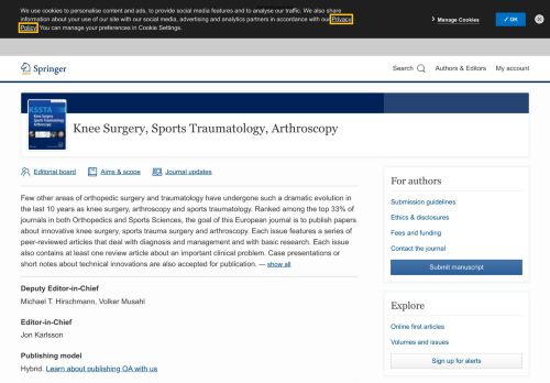 
                            7. Knee Surgery,Sports Traumatology,Arthroscopy-incl. option to publish ...