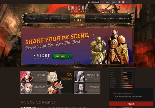 
                            7. Knight Online - NTTGame