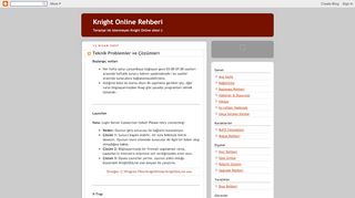 
                            5. Knight Online Rehberi: Teknik Problemler ve Çözümleri