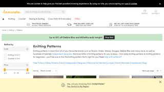 
                            5. Knitting Patterns | LoveKnitting