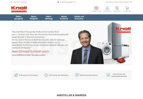 
                            1. Knoll Elektro-Großhandel GmbH & Co.KG | Willkommen bei Knoll ...