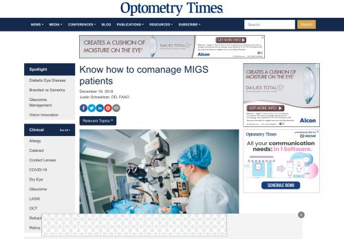 
                            11. Know how to comanage MIGS patients | Optometry Times