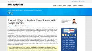 
                            9. Know How to Retrieve Saved Password in Google Chrome