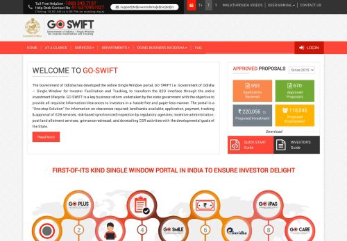 
                            12. Know More... - GO-SWIFT | Single Window Portal | Department Of ...