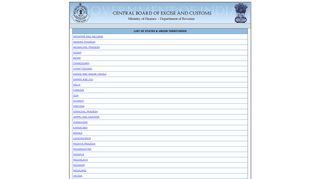 
                            10. Know your location - CBEC - Application Login