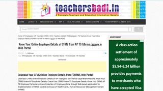 
                            7. Know Your Online Employee Details of CFMS from AP TS fdhrms.cgg ...