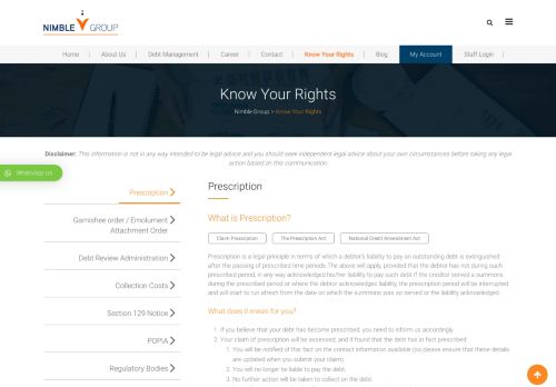 
                            8. Know Your Rights | Nimble Group