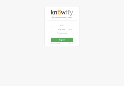 
                            1. Knowify | Login