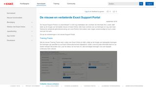 
                            9. Knowledge Base - De nieuwe en verbeterde Exact Support Portal