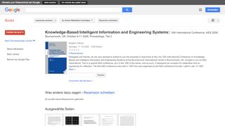 
                            12. Knowledge-Based Intelligent Information and Engineering Systems: ...